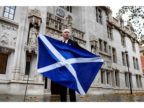 JK Aukščiausiasis Teismas atmetė Škotijos balsavimo dėl nepriklausomybės planą